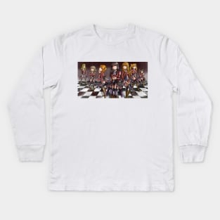 The Seven Sisters of Purgatory Kids Long Sleeve T-Shirt